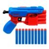 Storio Blaze Storm Hot Fire Soft Bullet Gun Toy With 10 Safe Soft Foam Bullets, Fun Target Shooting Battle Fight Game For Kids Boys (Blaze Storm- Hot Fire),Multicolor