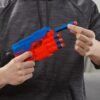 Storio Blaze Storm Hot Fire Soft Bullet Gun Toy With 10 Safe Soft Foam Bullets, Fun Target Shooting Battle Fight Game For Kids Boys (Blaze Storm- Hot Fire),Multicolor